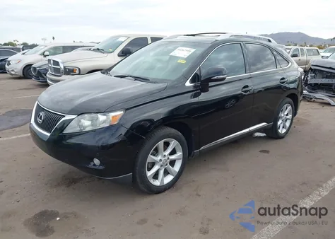 2012 Lexus Rx 350 z USA, uszkodzony, nr VIN 2T2ZK1BA8CC072017